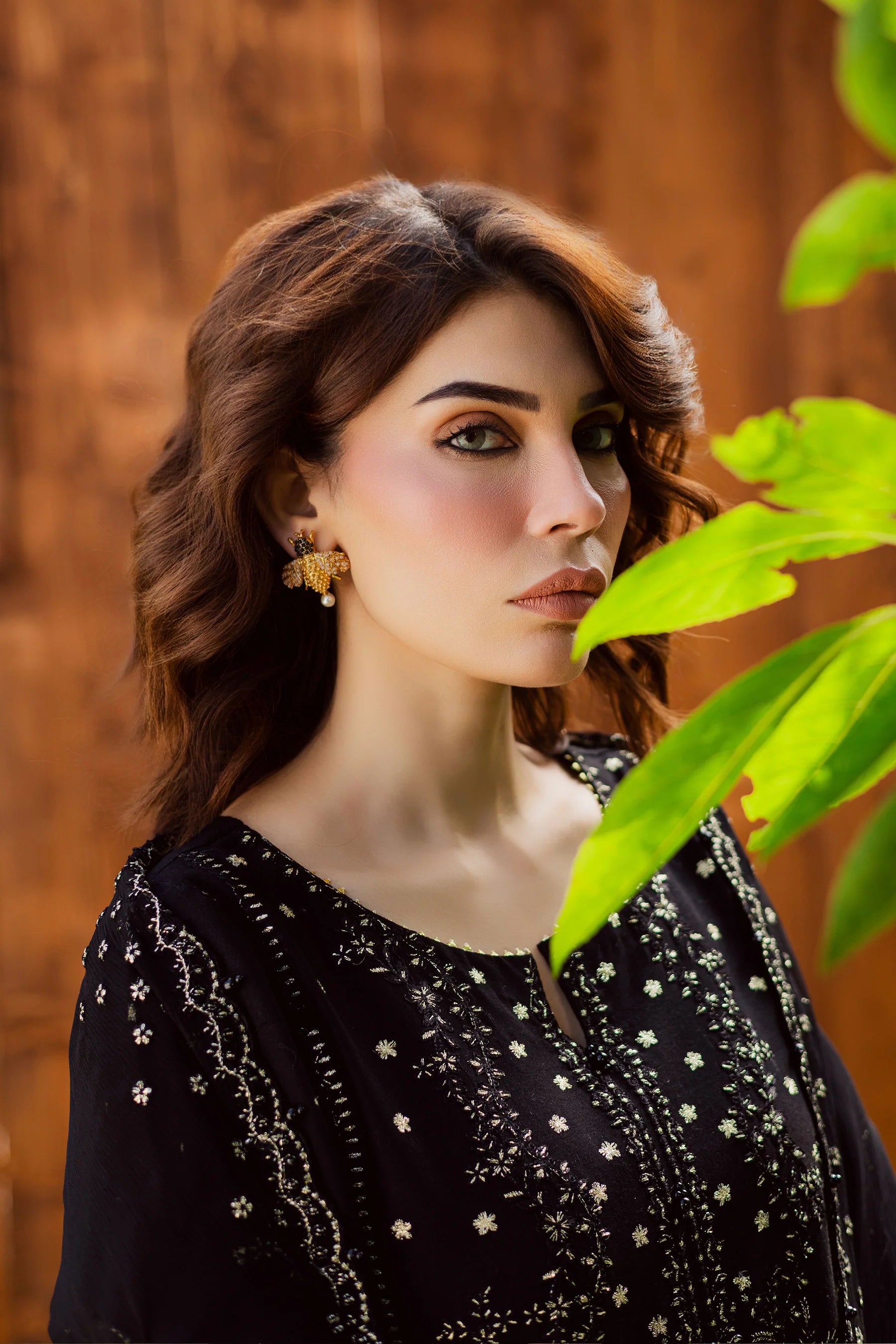 Winter - Best Selling - Aasfina 3Pc Embroidered Dress