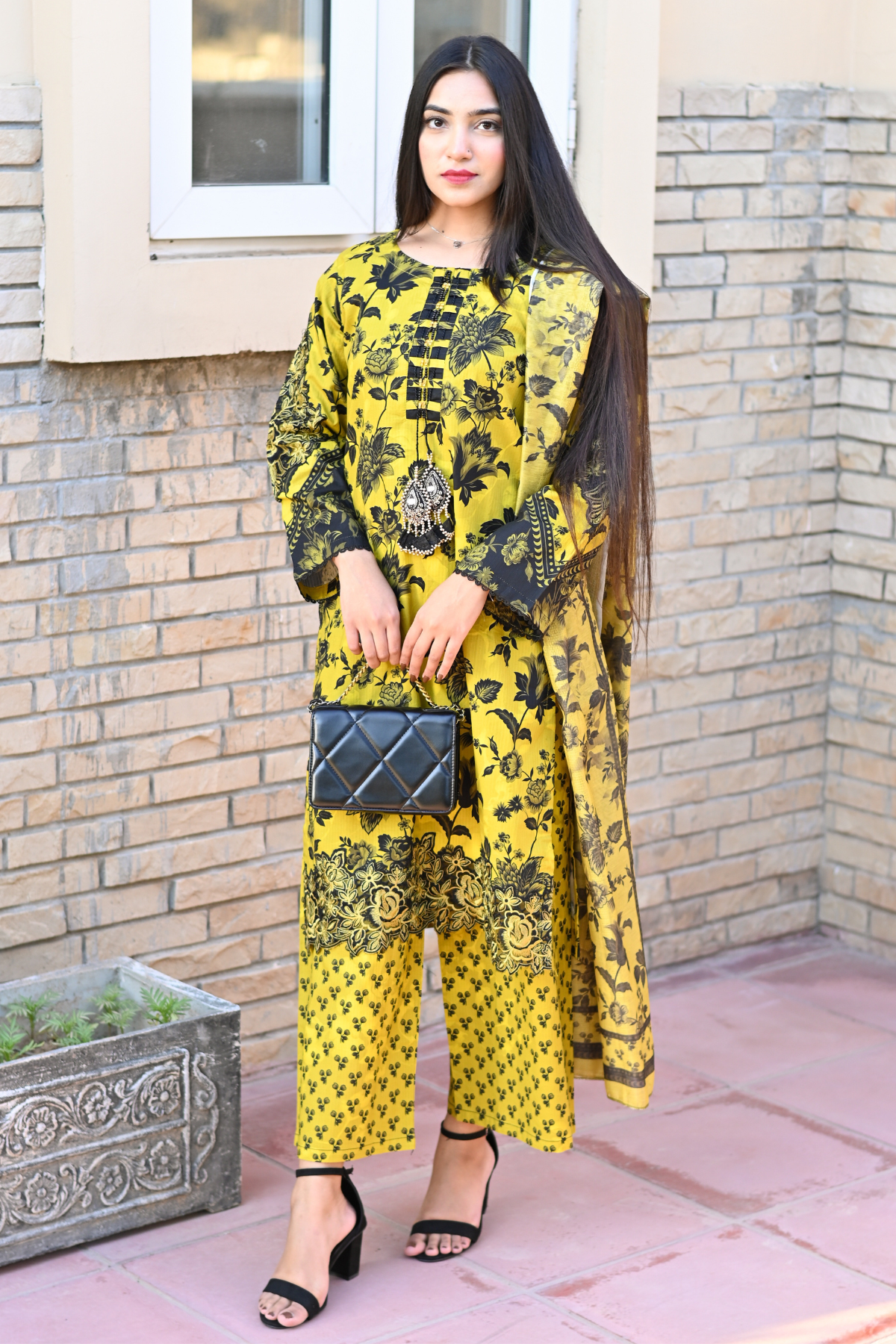 Winter - Best Selling - Aroha Embroidered Dress