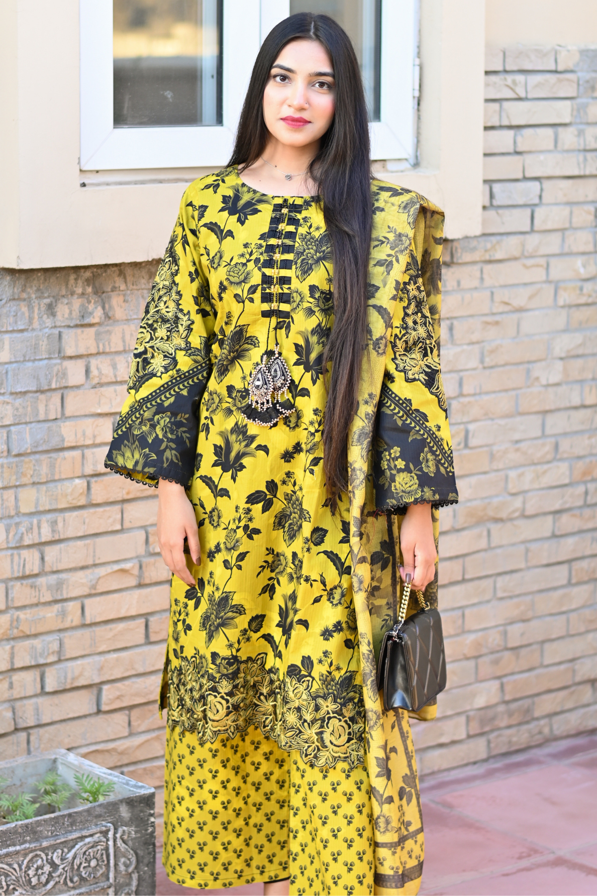 Winter - Best Selling - Aroha Embroidered Dress