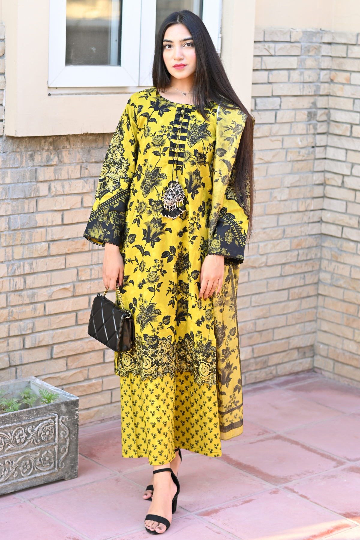 Winter - Best Selling - Aroha Embroidered Dress