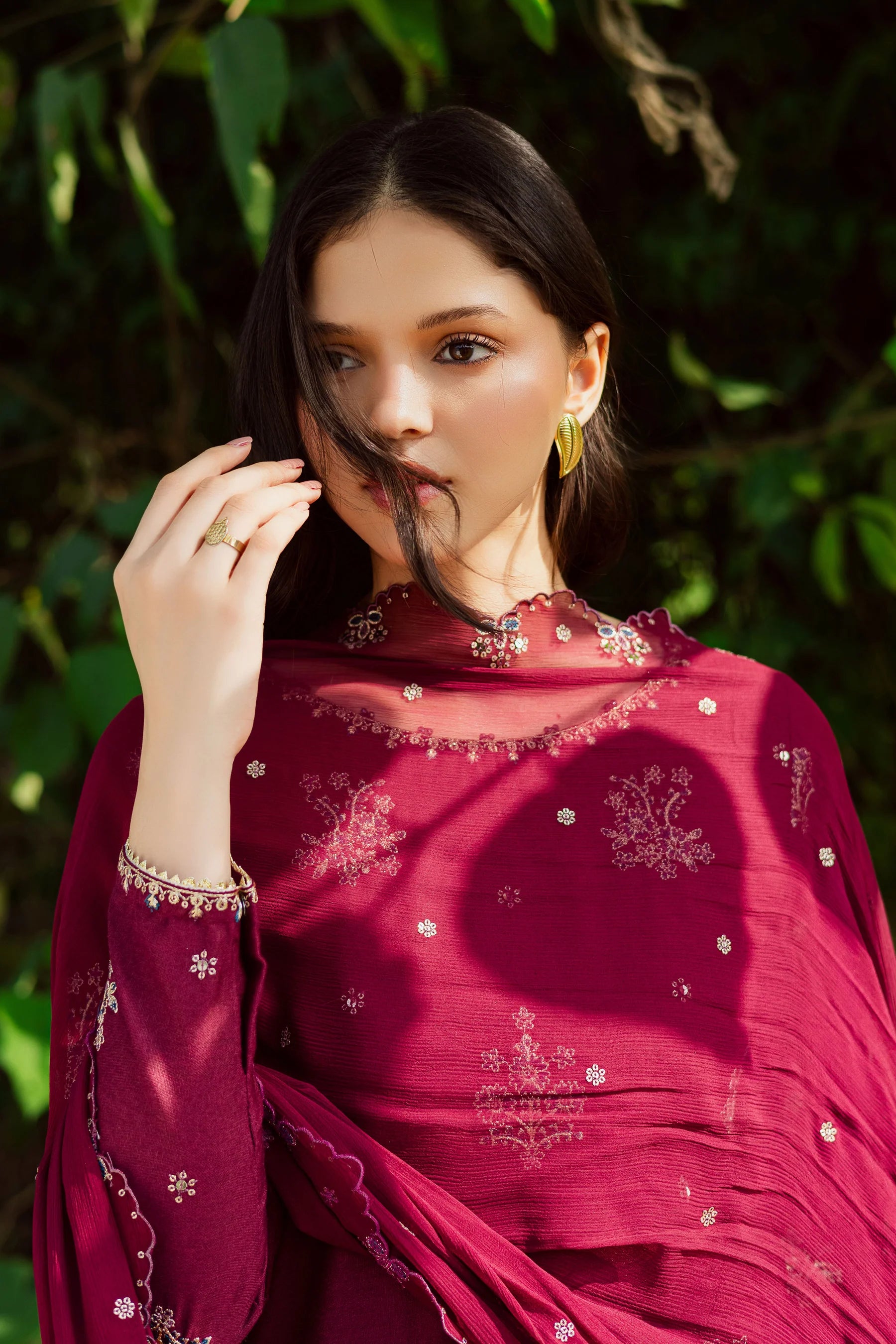 Best Selling - Bells 3Pc Embroidered Dress