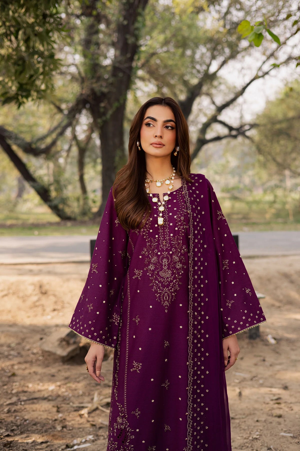 Best Selling - Berlin 3Pc Embroidered Dress