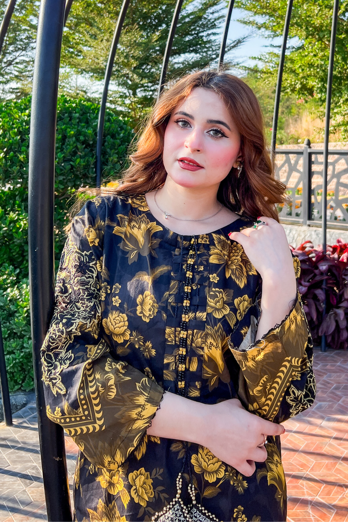 Winter - Best Selling - Enya 2Pc Embroidered Dress