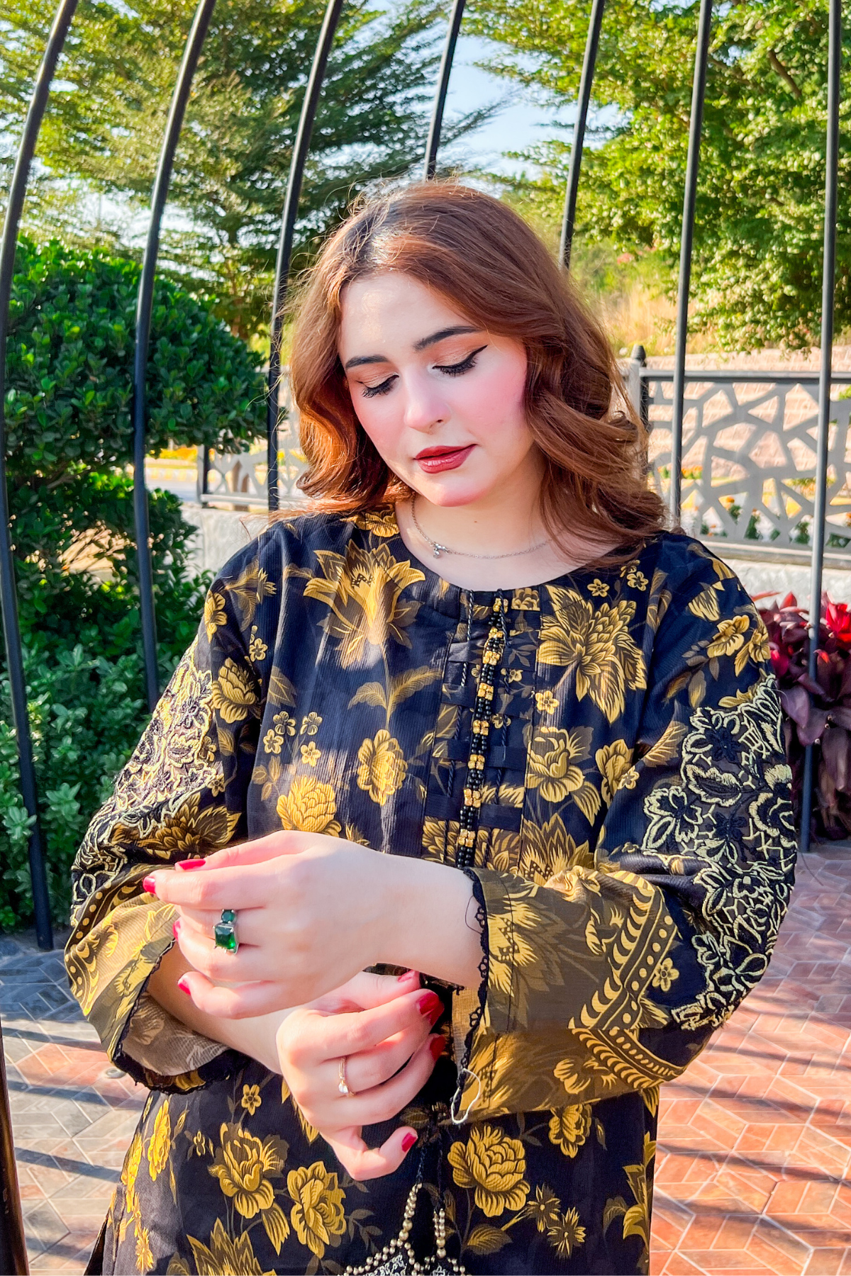 Winter - Best Selling - Enya 2Pc Embroidered Dress