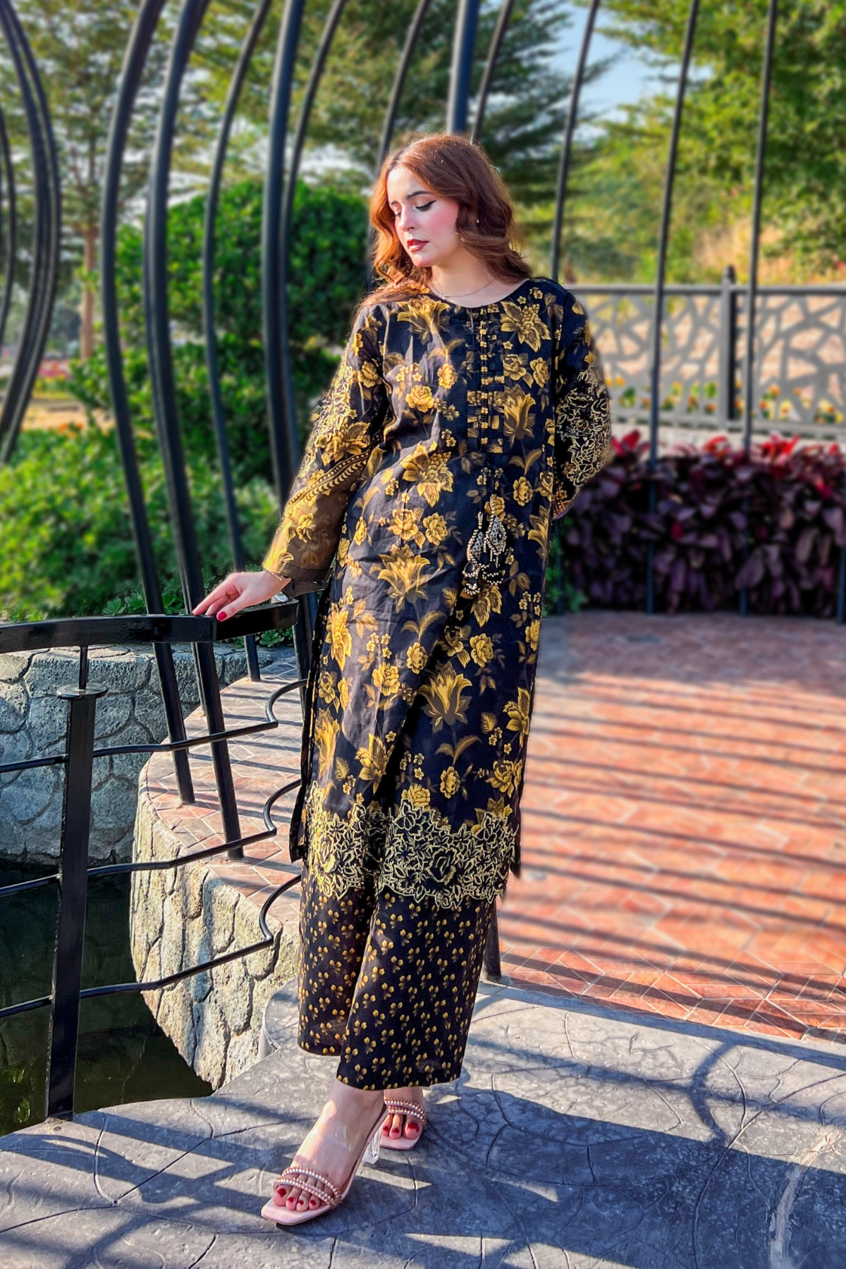 Winter - Best Selling - Enya 2Pc Embroidered Dress