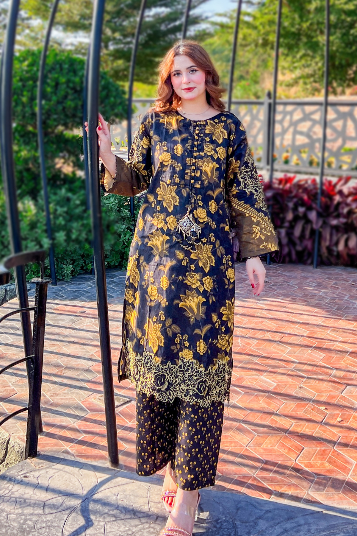 Winter - Best Selling - Enya 2Pc Embroidered Dress