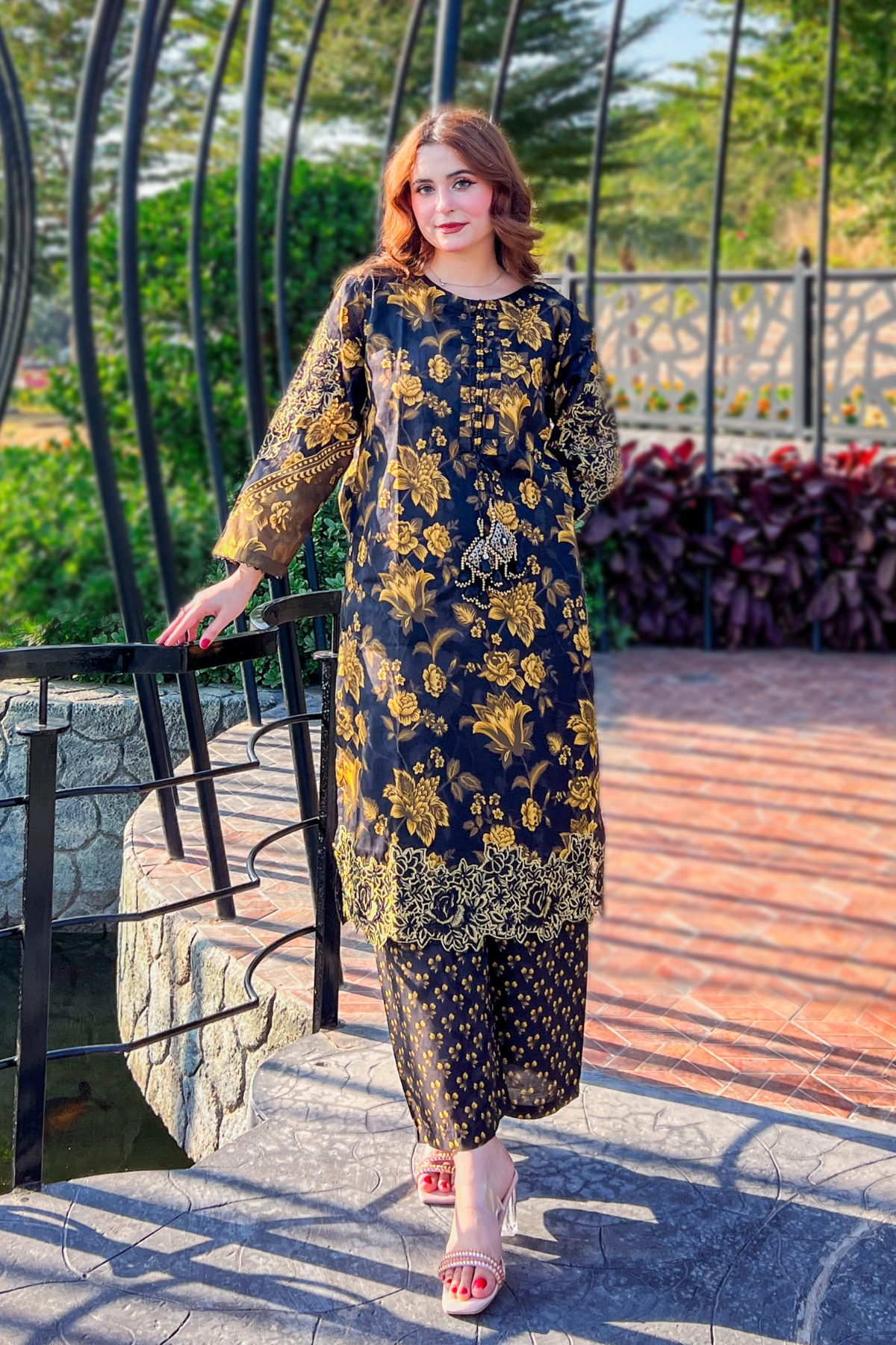 Winter - Best Selling - Enya 2Pc Embroidered Dress