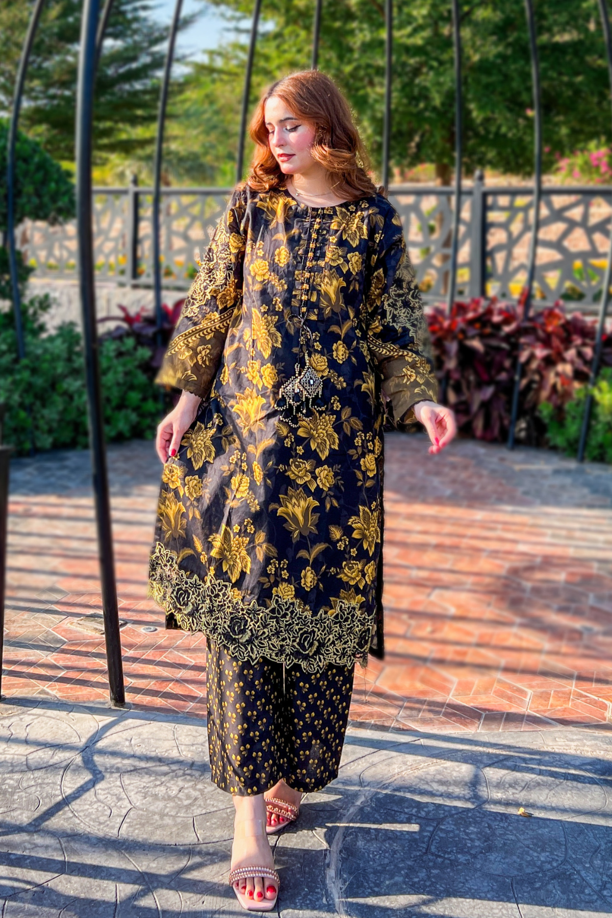 Winter - Best Selling - Enya 2Pc Embroidered Dress
