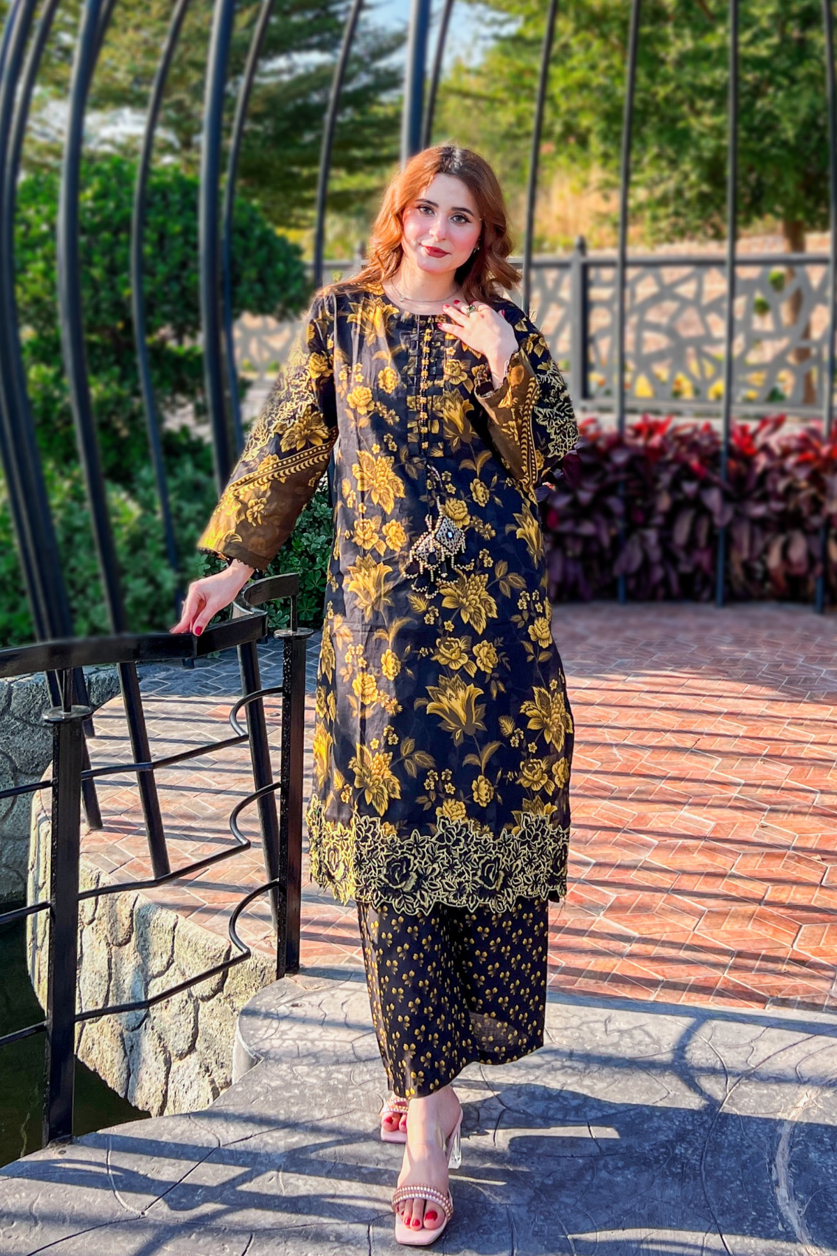 Winter - Best Selling - Enya 2Pc Embroidered Dress