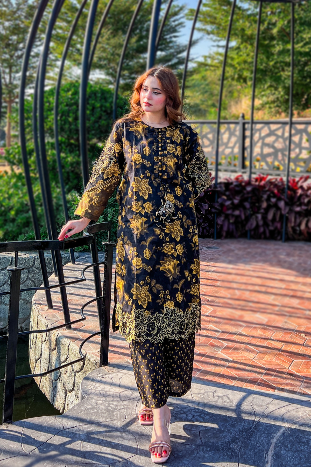 Winter - Best Selling - Enya 2Pc Embroidered Dress