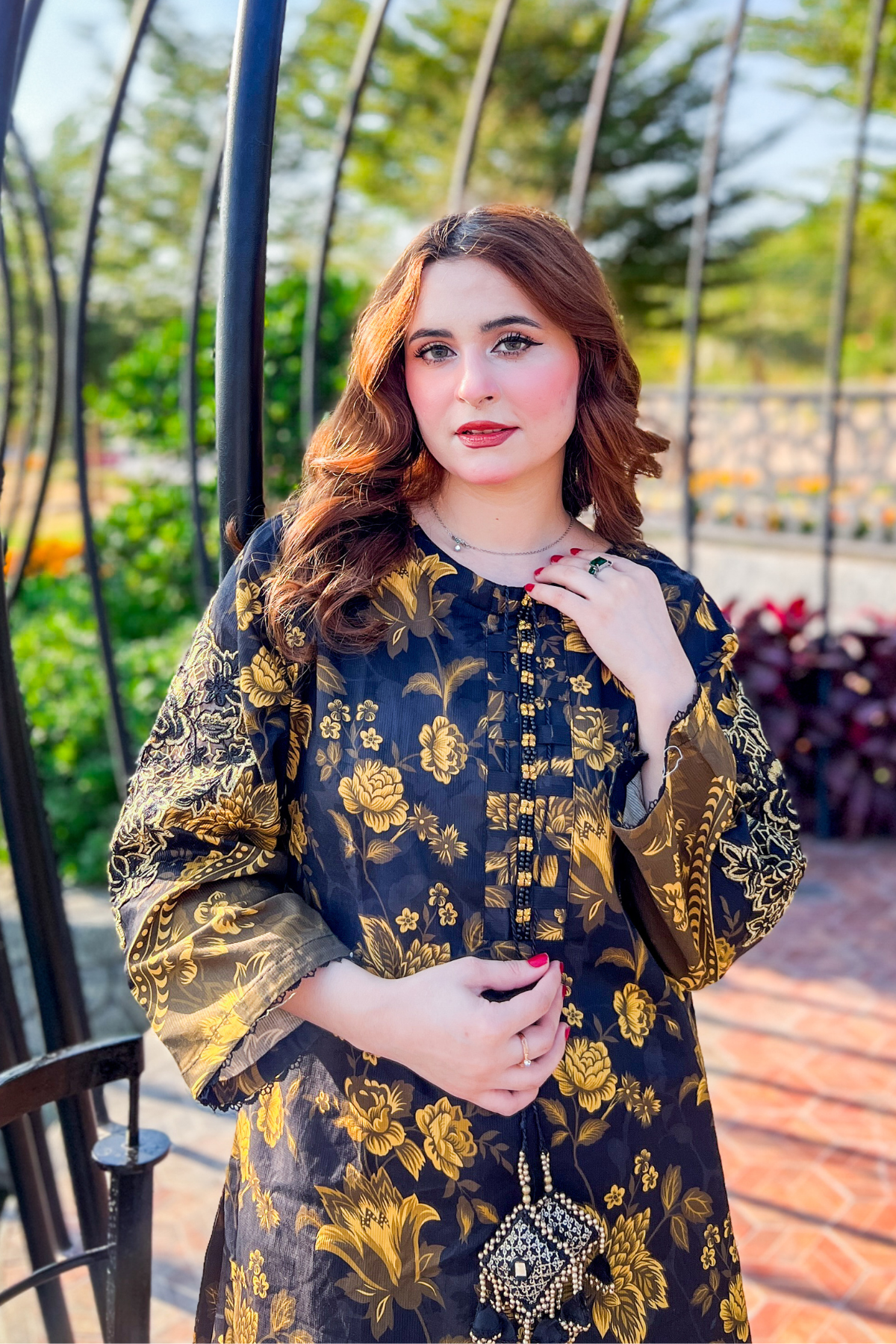 Winter - Best Selling - Enya 2Pc Embroidered Dress