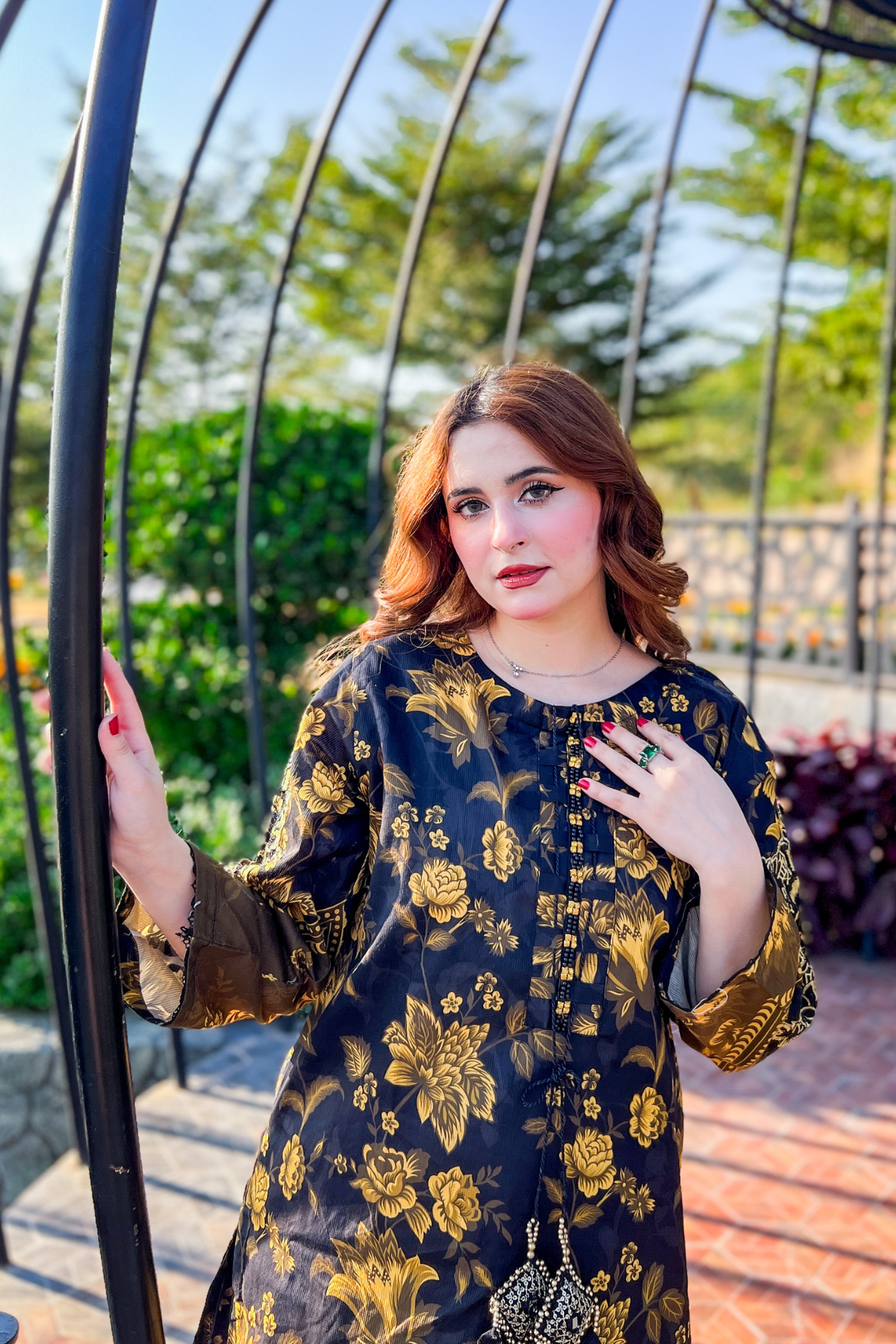 Winter - Best Selling - Enya 2Pc Embroidered Dress