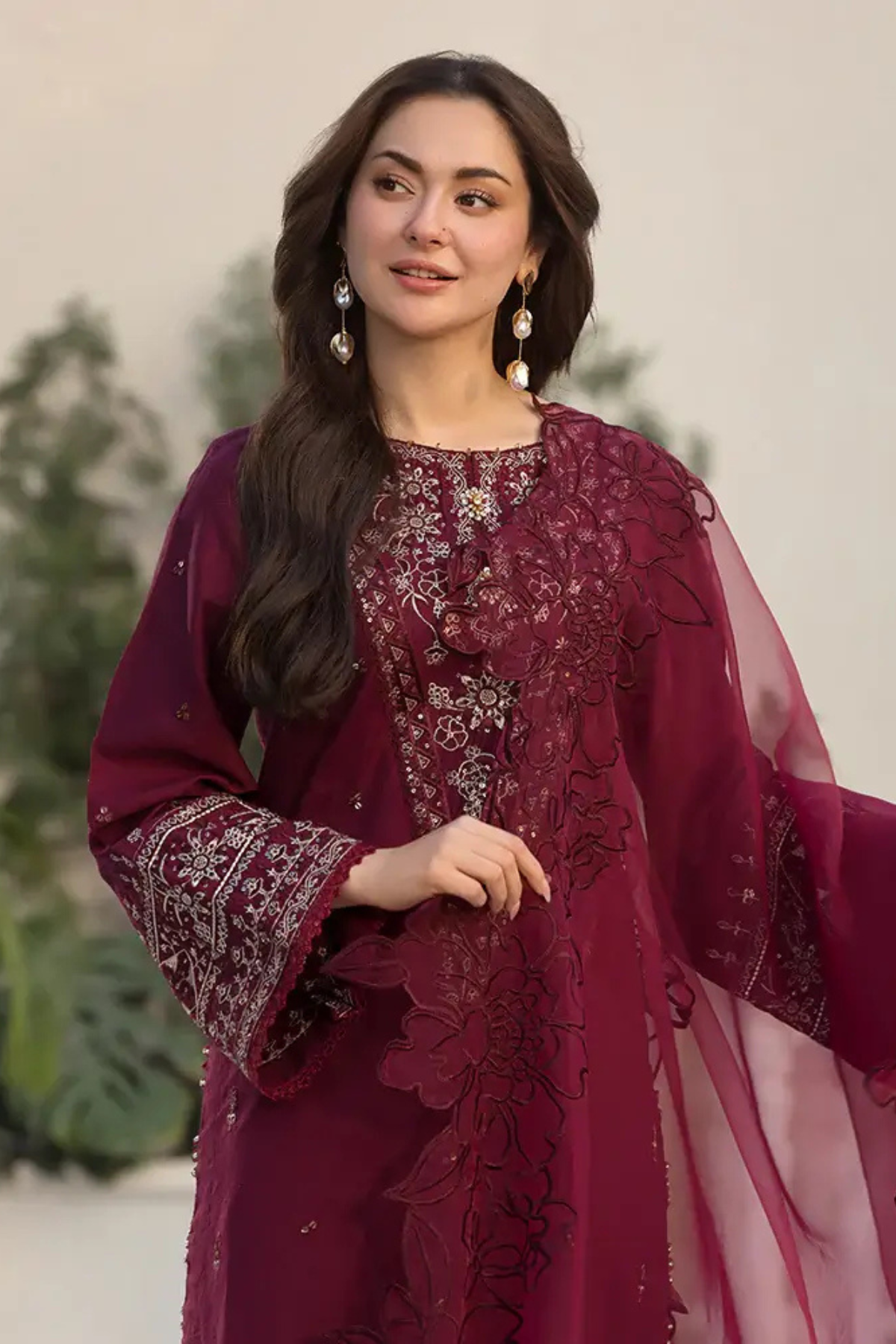 Best Selling - Flora 3Pc Embroiddered Dress