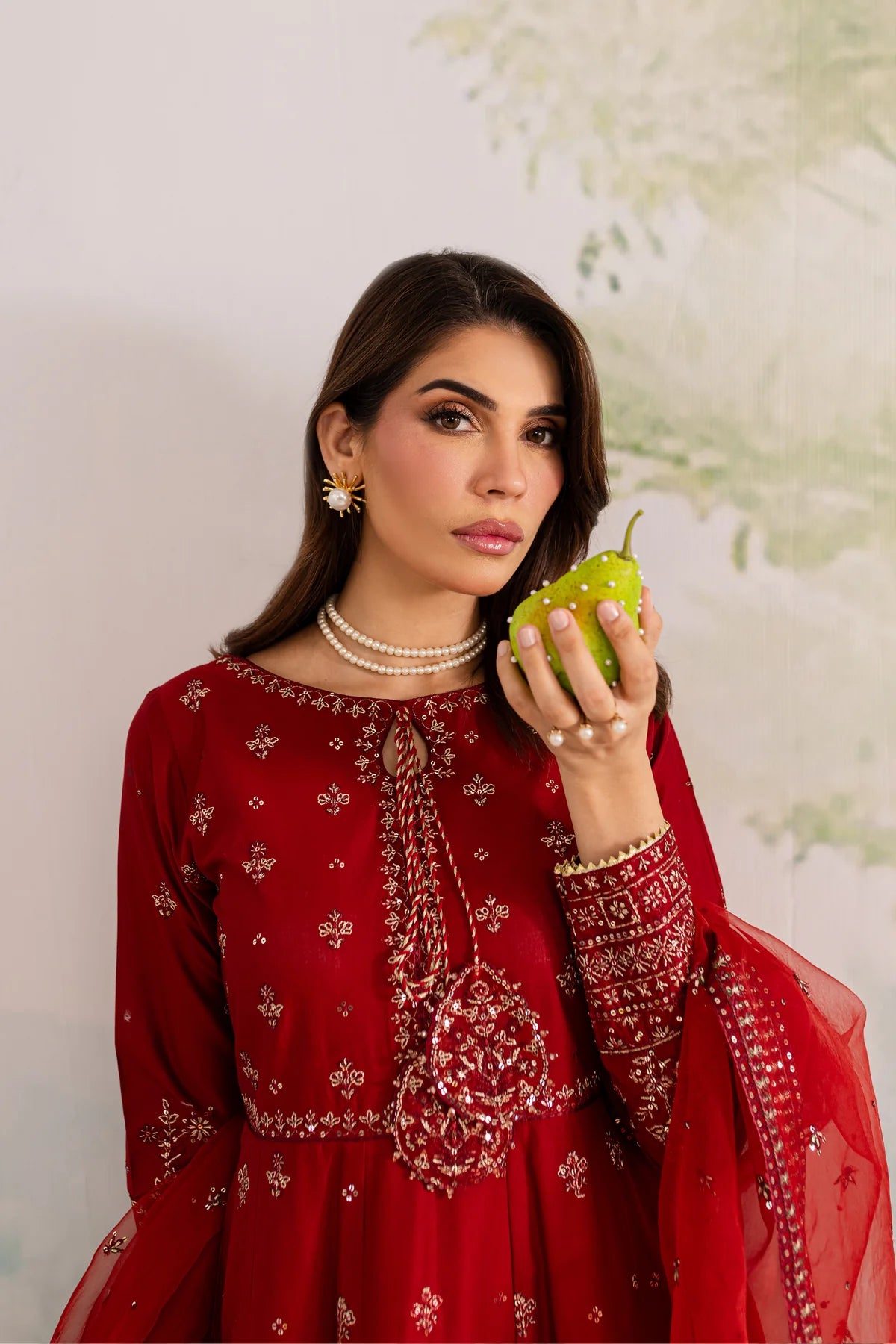 Best Selling - Gullposh 3Pc Embroidered Dress