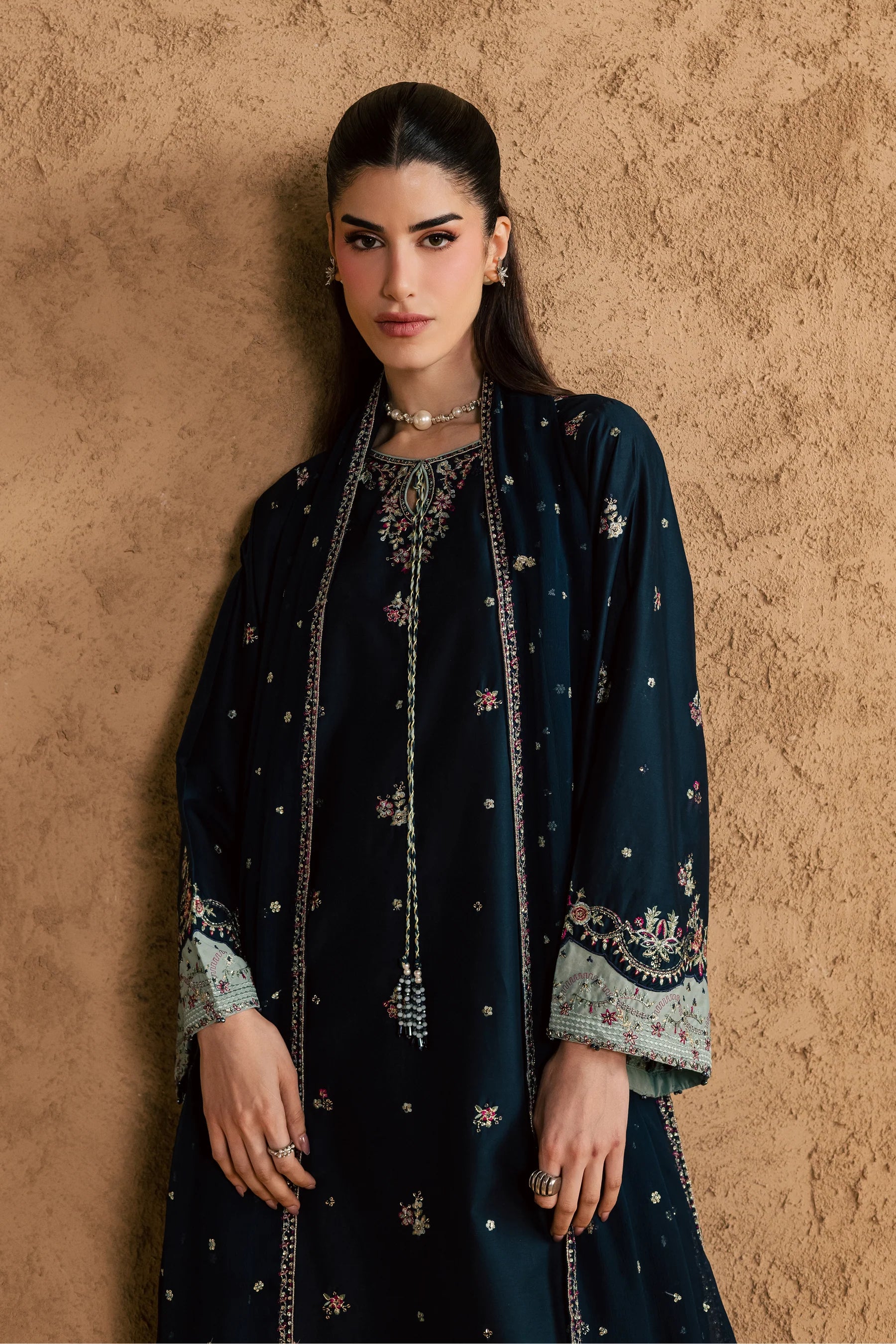 Best Selling - Ice Berry 3Pc Festive Embroidered Pret