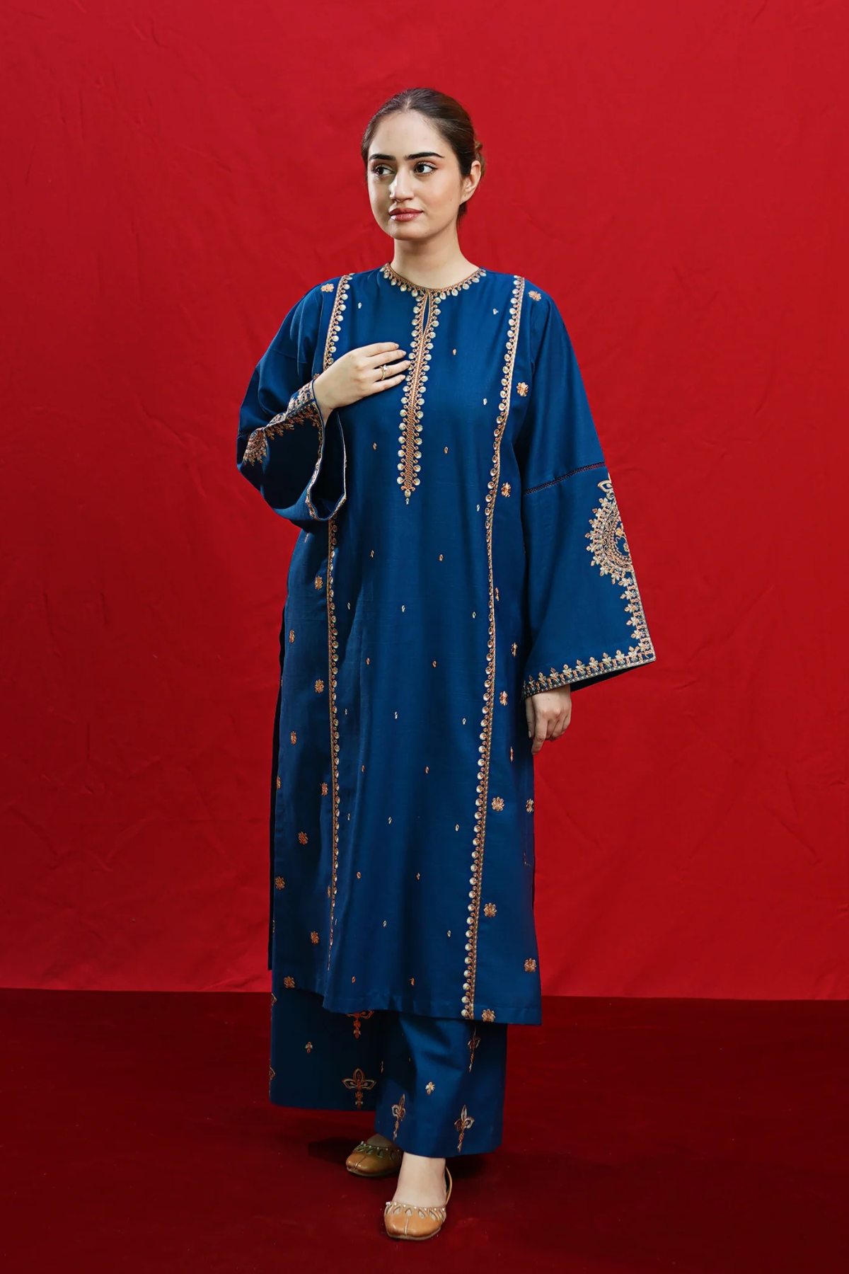Best Selling - Jude 2Pc Embroidered Dress