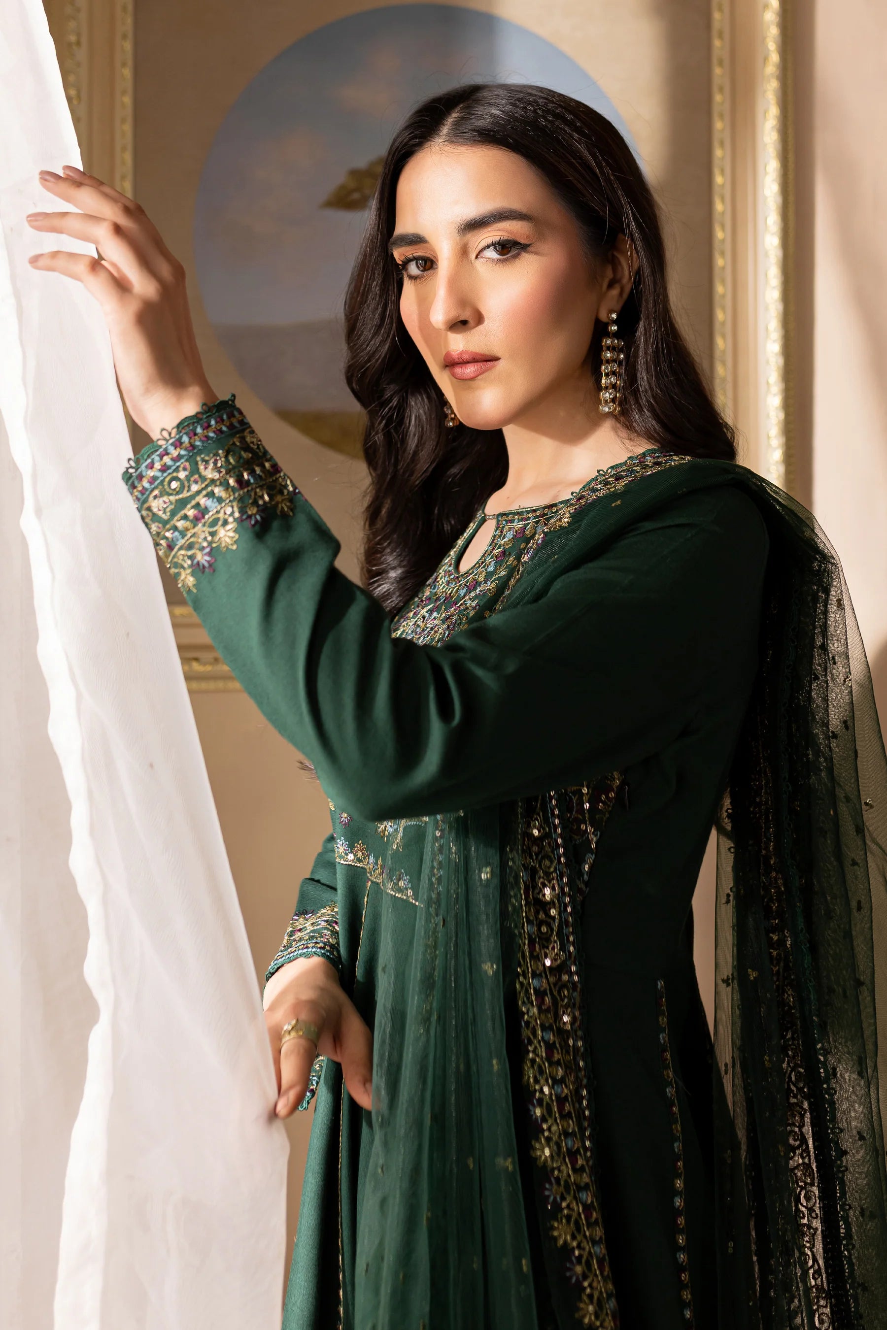 Winter - Best Selling - Mystic 3Pc Embroidered Dress