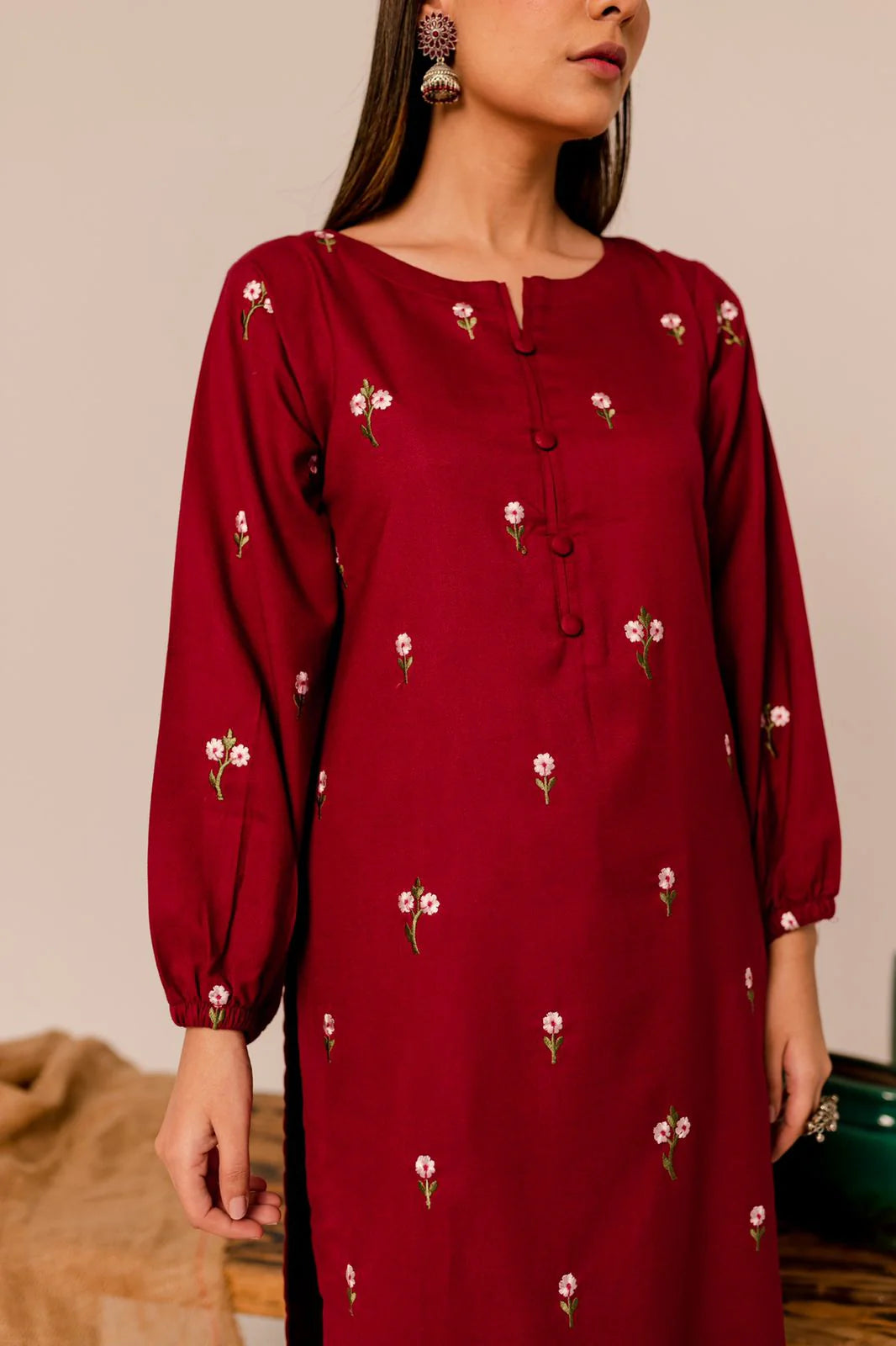 Best Selling - Parel 2Pc Embroidered Dress