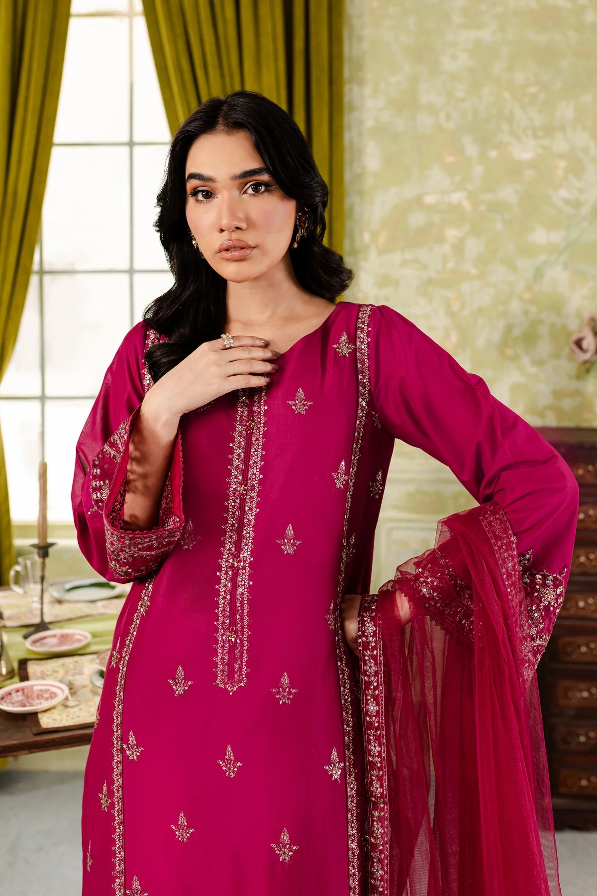 Winter - Best Selling - Polo 3Pc Embroidered Dress