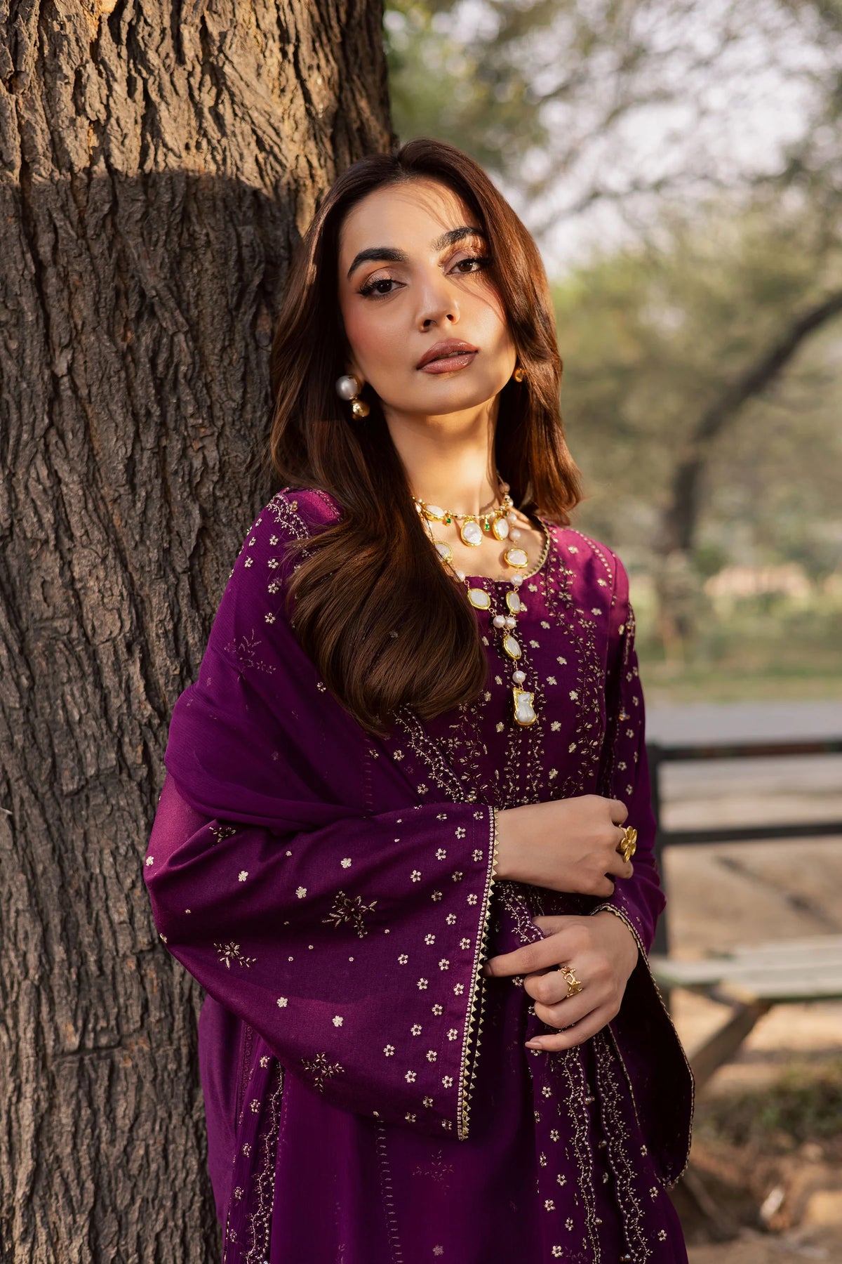 Best Selling - Berlin 3Pc Embroidered Dress
