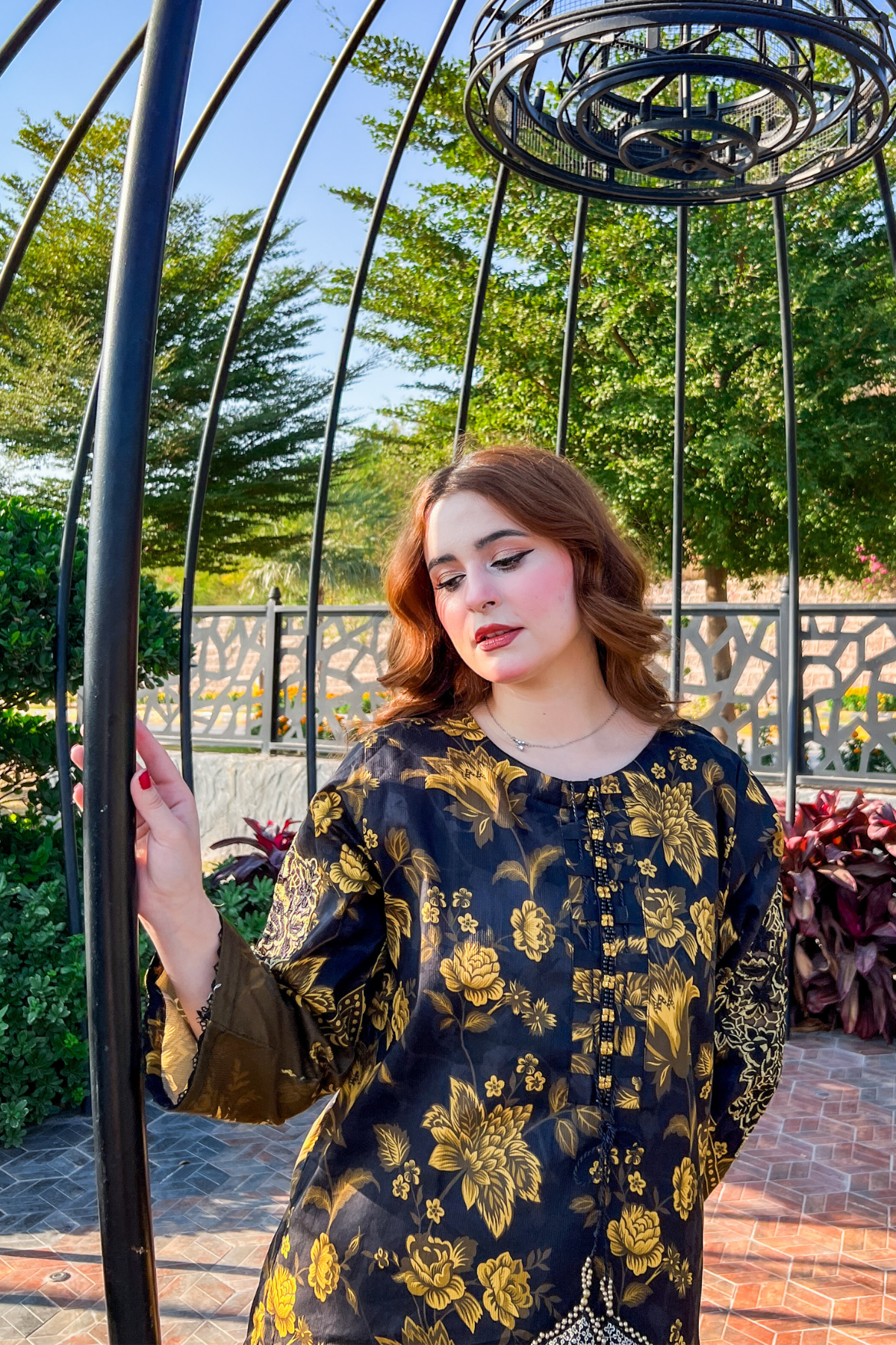 Best Selling - Enya 2Pc Embroidered Dress