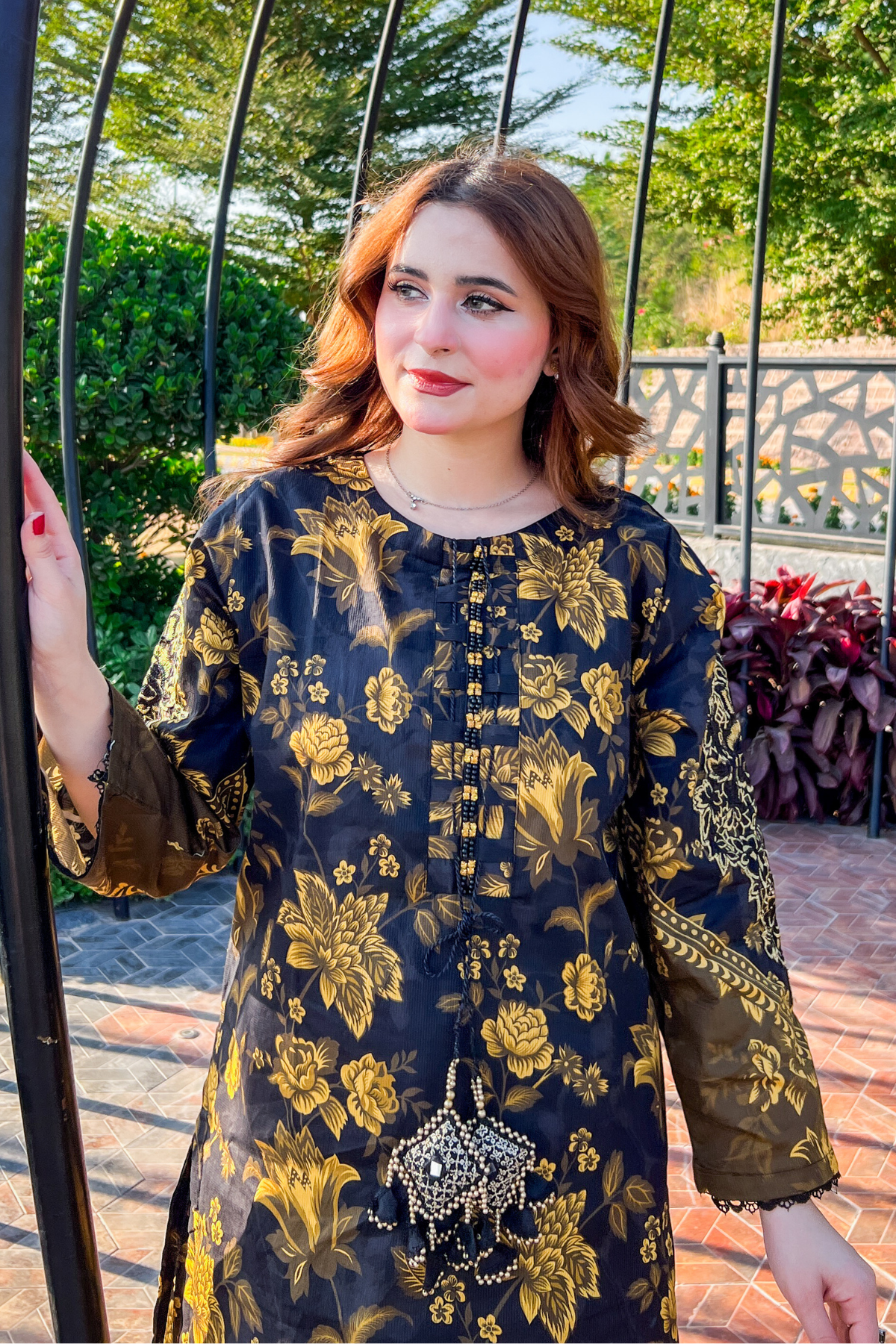 Best Selling - Enya 2Pc Embroidered Dress