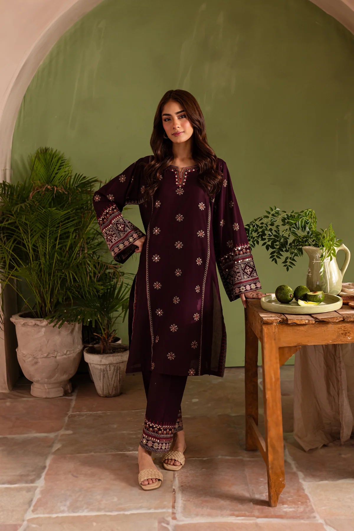 Best Selling - Imperial 2Pc Embroidered Dress