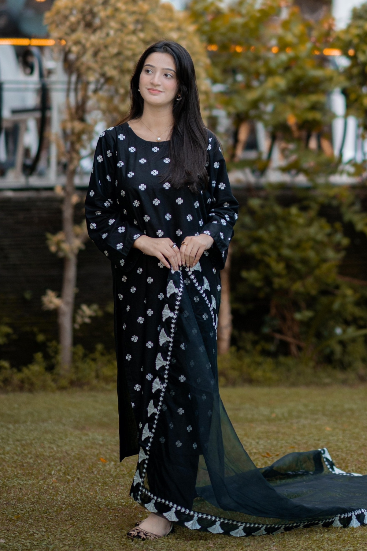 Best Selling - Mahbas 3Pc Embroidered Dress