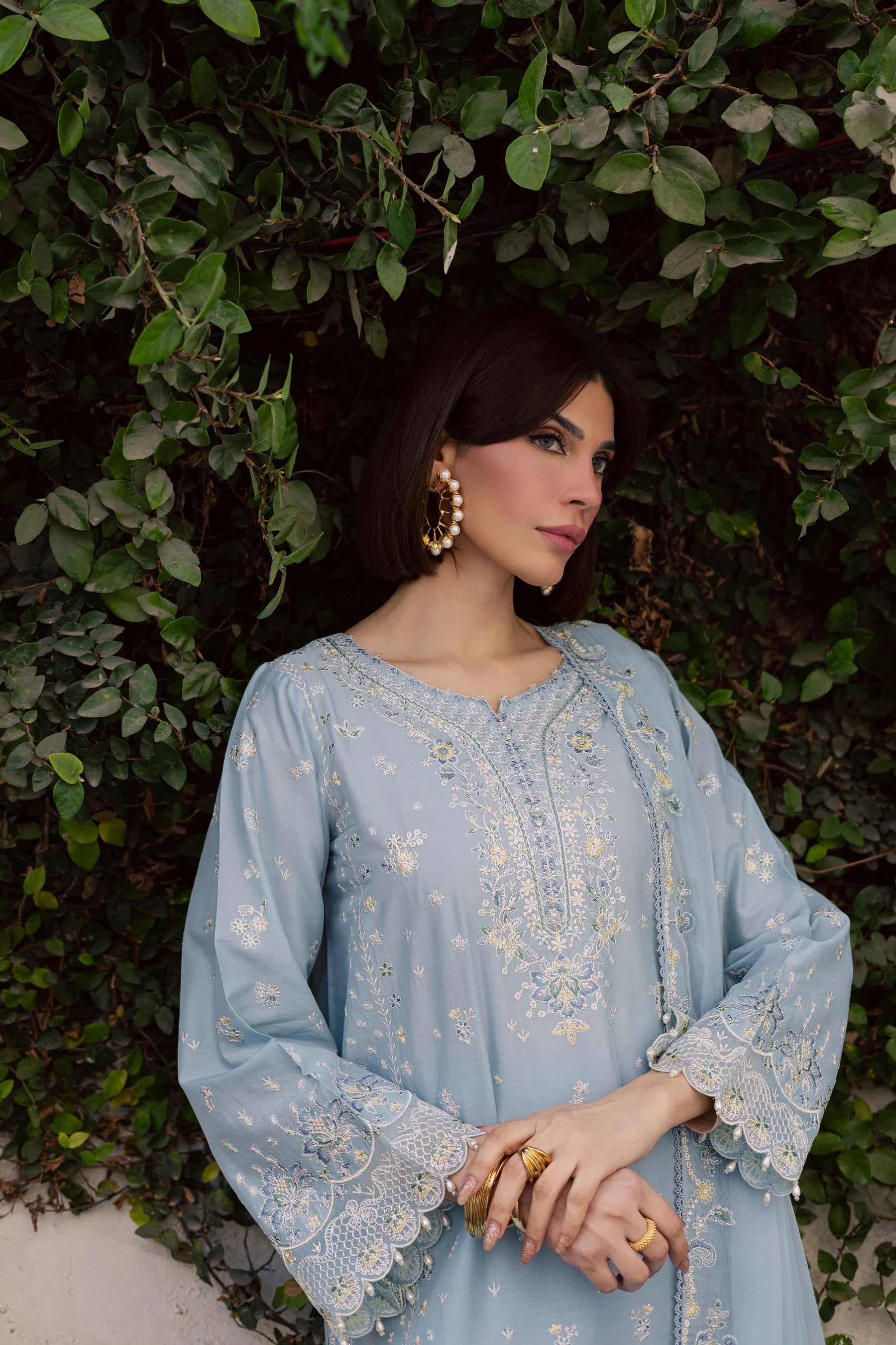 Best Selling - Prague 3Pc Festive Embroidered Dress