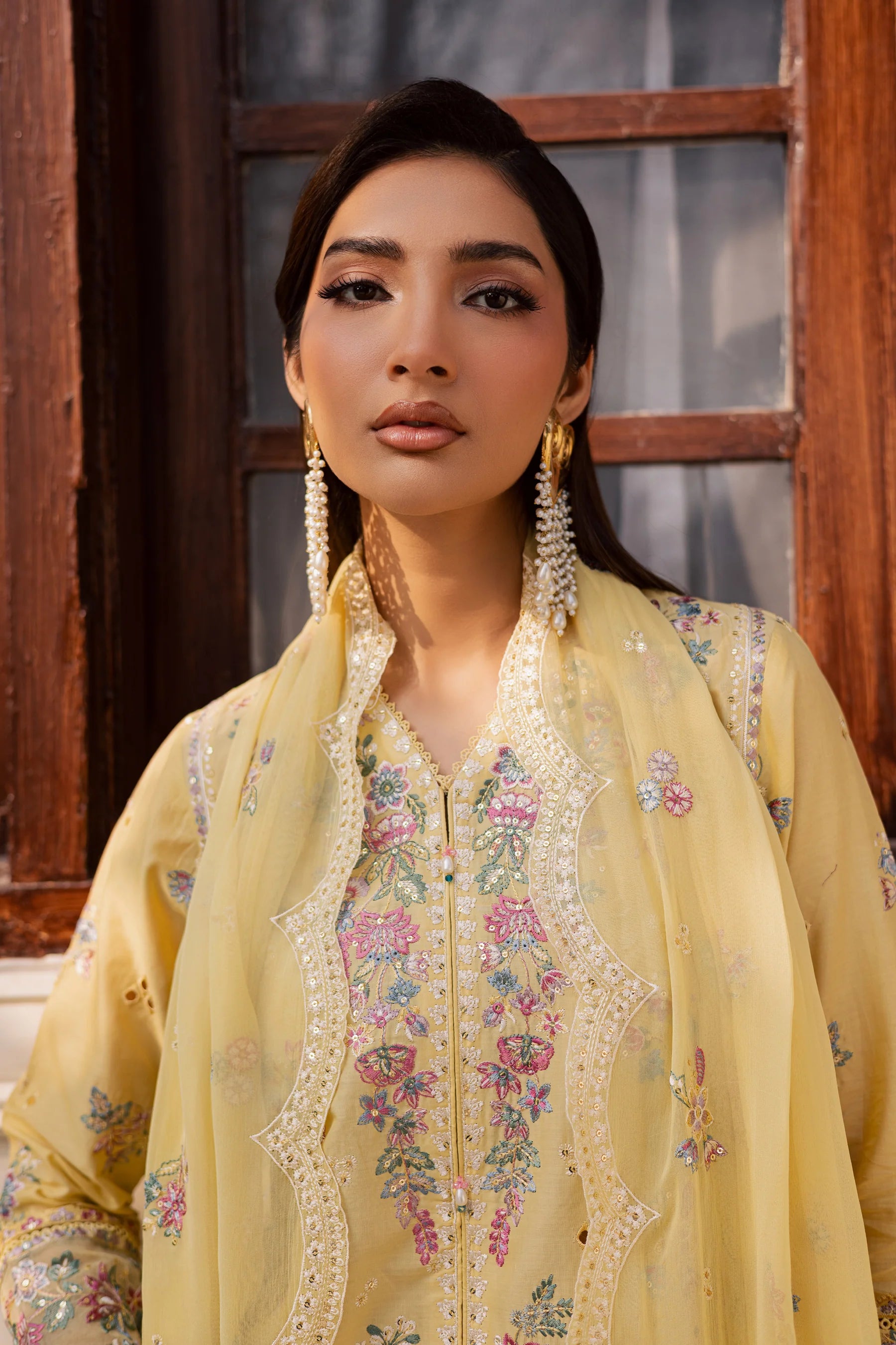 Best Selling - Sundip 3Pc Festive Embroidered Dress